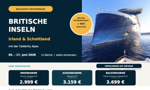 Celebrity Apex Britische Inseln 2028