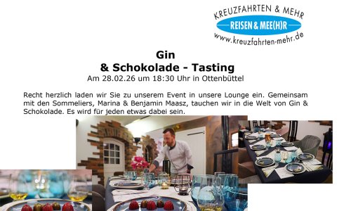 Gin und Schokolade Tasting 28.02.2026