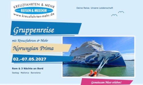 Norwegian Prima Schnupperkreuzfahrt
