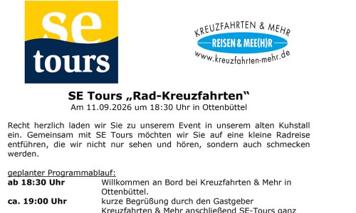 SE Tours Kundenabend 11.09.2026