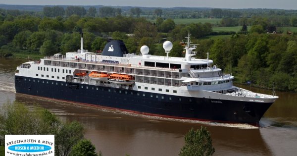 Ms Minerva Swan Hellenic Kreuzfahrtschiff MS Minerva durchquerte den Nord-Ostsee-Kanal