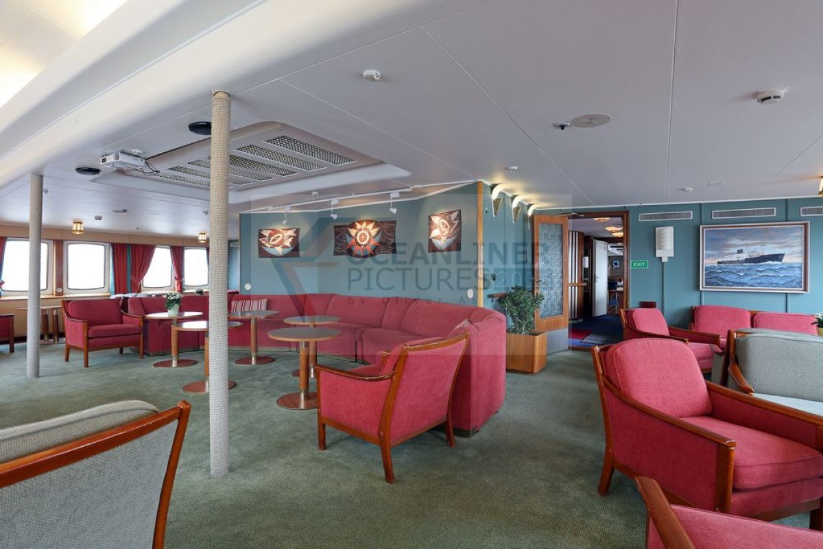 An Bord: MS Nordstjernen - der im Jahr 1956 bei Blohm & Voss in Hamburg gebaute Passagierschiff-Klassiker