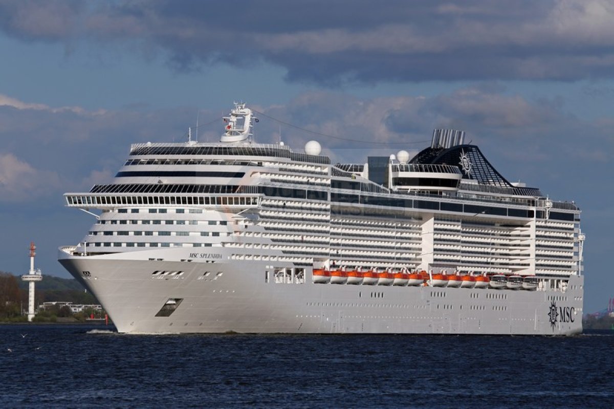 Das Schiff für Hamburg: Erstanlauf der MSC Splendida von MSC Kreuzfahrten