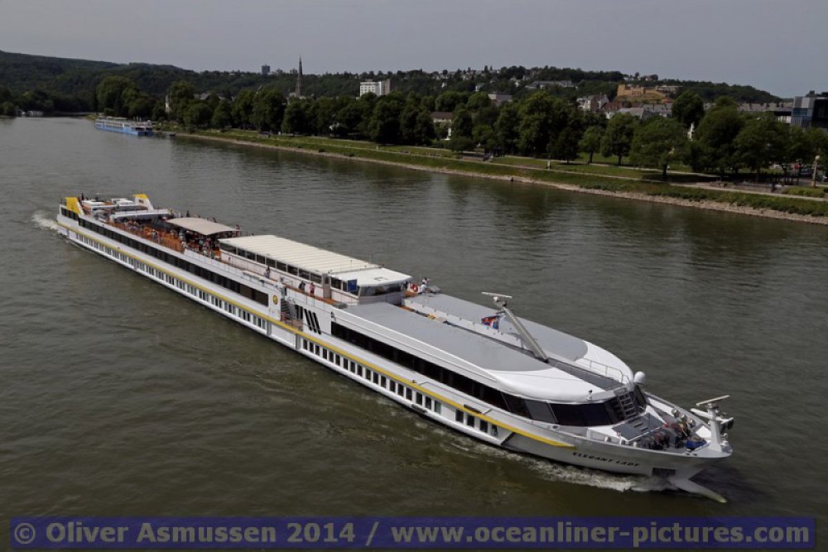 MS Elegant Lady: Das Flusskreuzfahrtschiff von Plantours Kreuzfahrten bekommt französische Balkone