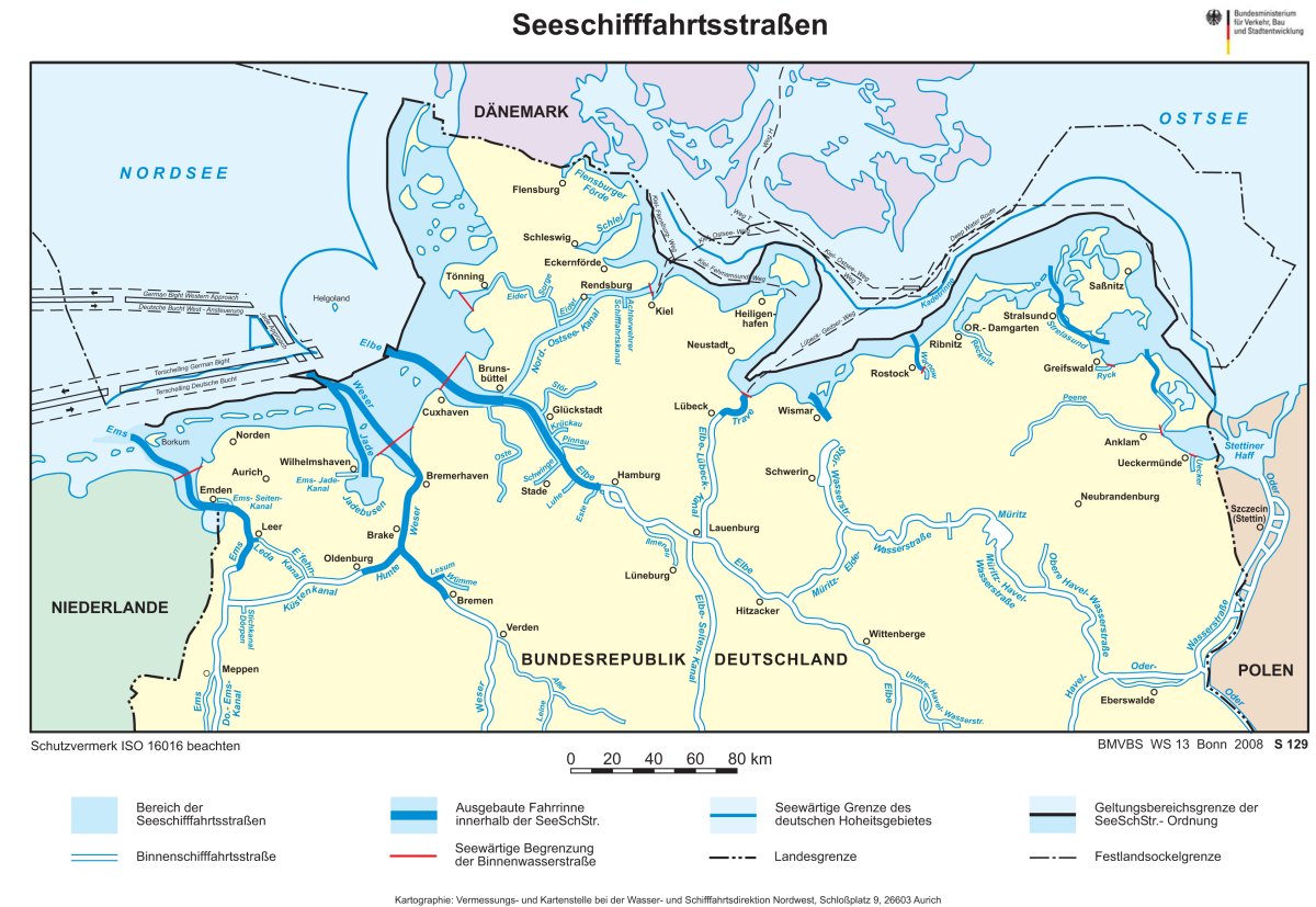 Fährt ein Kreuzfahrtschiff genau die Strecke der Routenkarte im Kreuzfahrtkatalog? Und was ist eine Seeschifffahrtsstraße?
