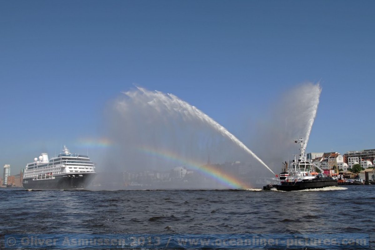 Erstanlauf der Azamara Quest von Azamara Club Cruises in Hamburg Erstanlauf der Azamara Quest von Azamara Club Cruises in Hamburg