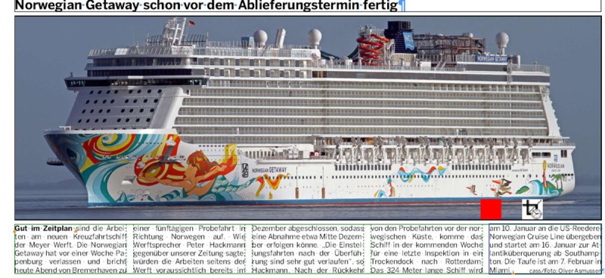 Norwegian Getaway erst Seeerprobung vor Norwegen dann Werft in Rotterdam Norwegian Getaway erst Seeerprobung vor Norwegen dann Werft in Rotterdam