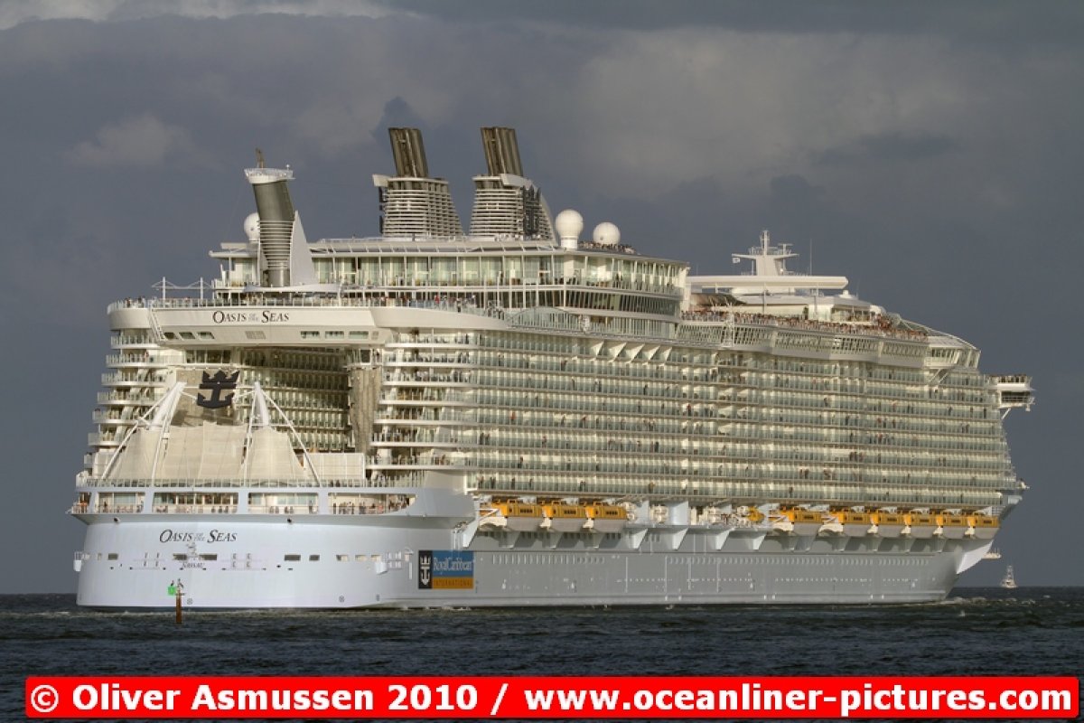 Das größte Kreuzfahrtschiff der Welt kommt nach Europa - die Oasis of the Seas Das größte Kreuzfahrtschiff der Welt kommt nach Europa - die Oasis of the Seas