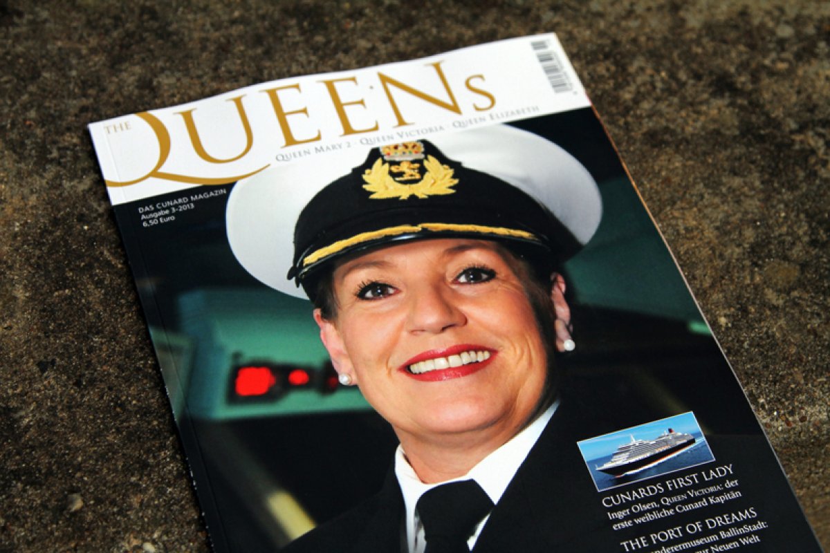 Cunard Line, die Fassmer Werft und das THE QUEENS Magazin Cunard Line, die Fassmer Werft und das THE QUEENS Magazin