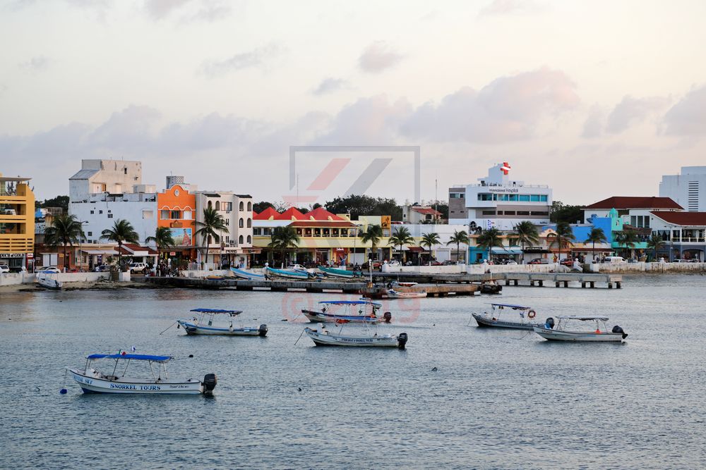 Abendstimmung in Cozumel