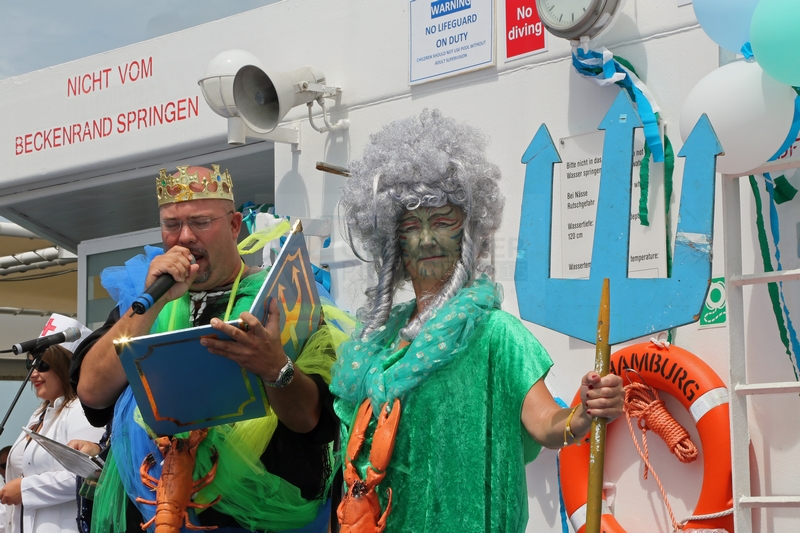 Aequatortaufe MS Hamburg 18.01.2015