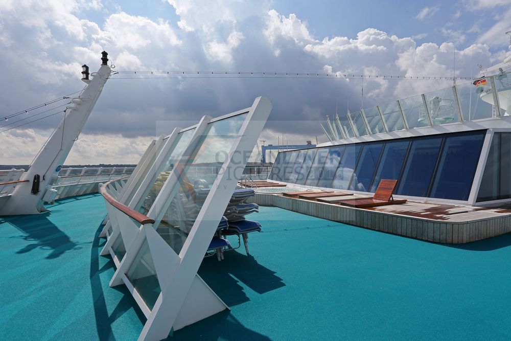 AIDAaura Sonnendeck vor Spa-Bereich AIDAaura Sonnendeck vor Spa-Bereich