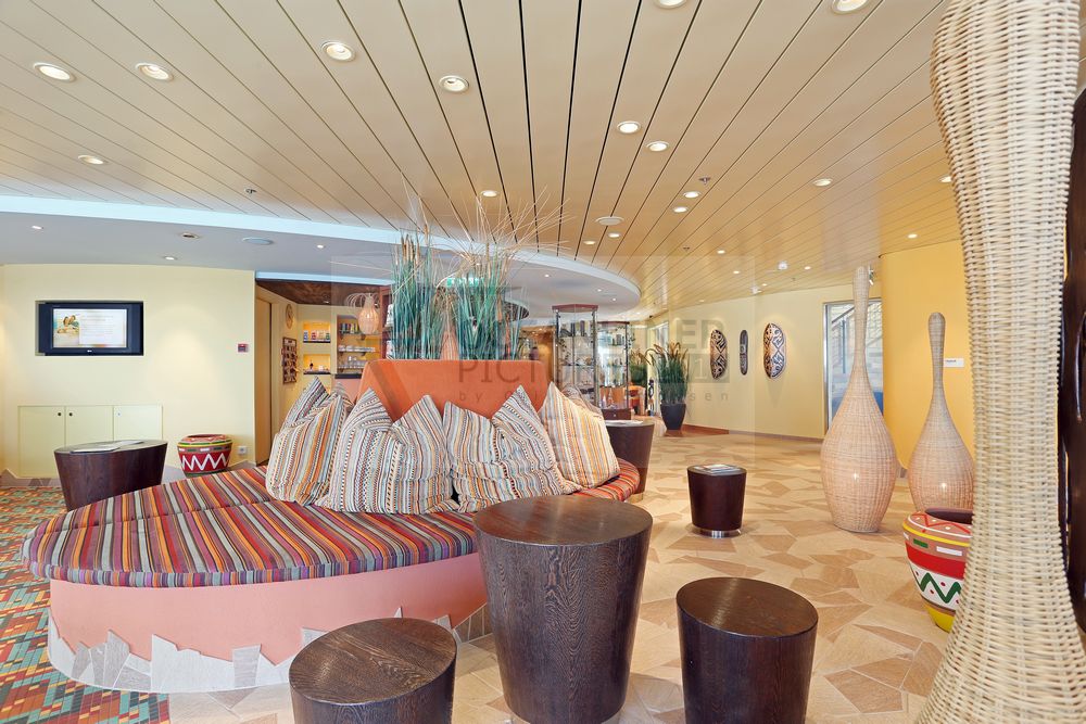 AIDAbella Wellness Oase Empfangsbereich