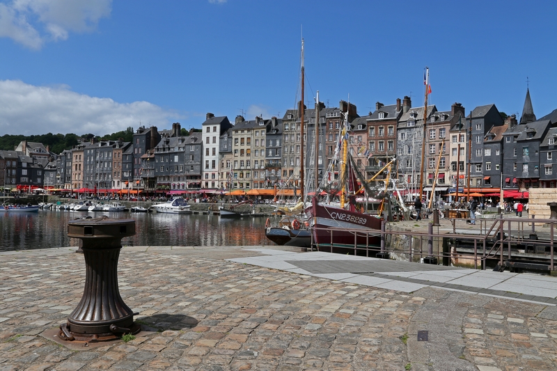Altstadt und altes Hafenbecken Honfleur 01.06.2015