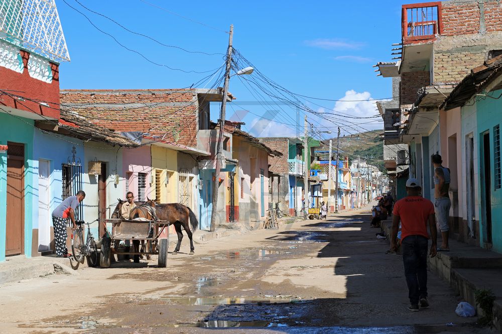 Am Stadtrand von Trinidad, Kuba