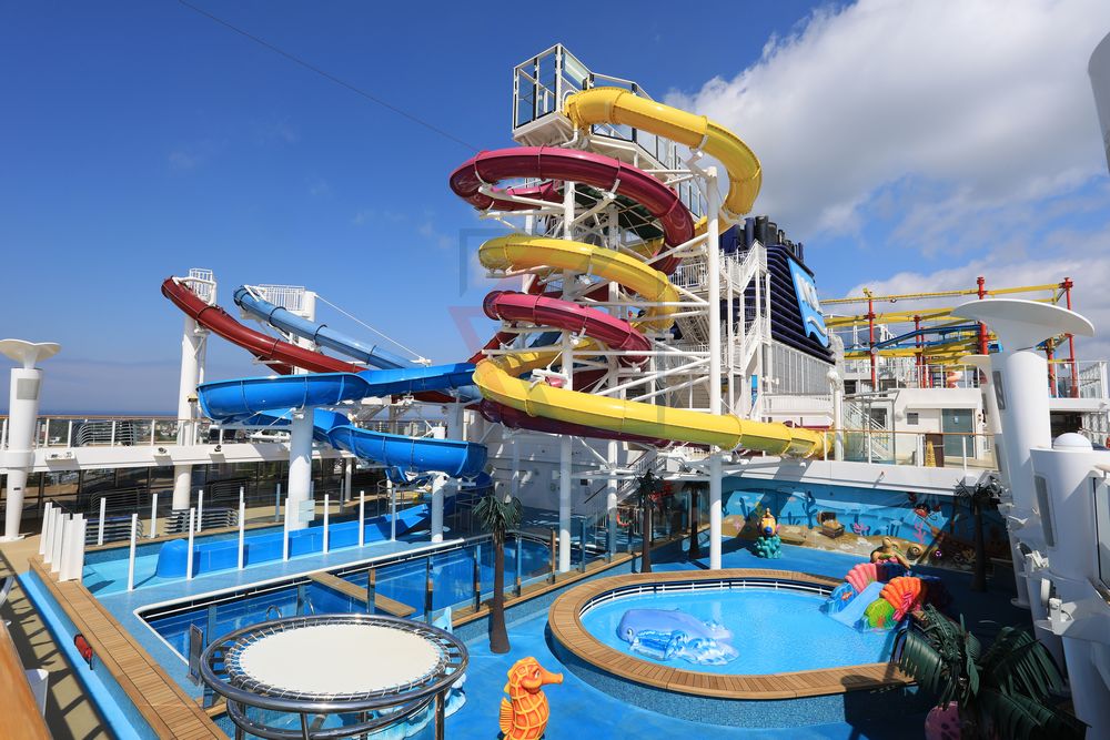 Aqua Park und Wasserrutschen Norwegian Breakaway
