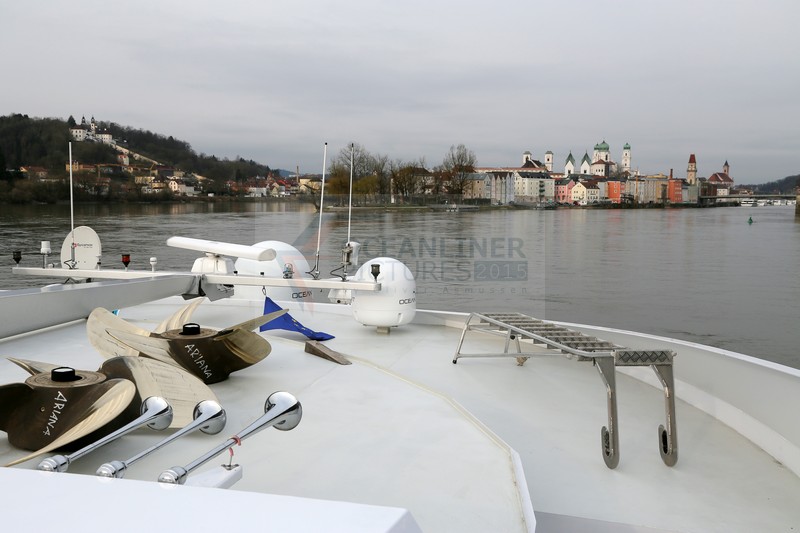 Ariana einlaufend Passau 04.04.2015