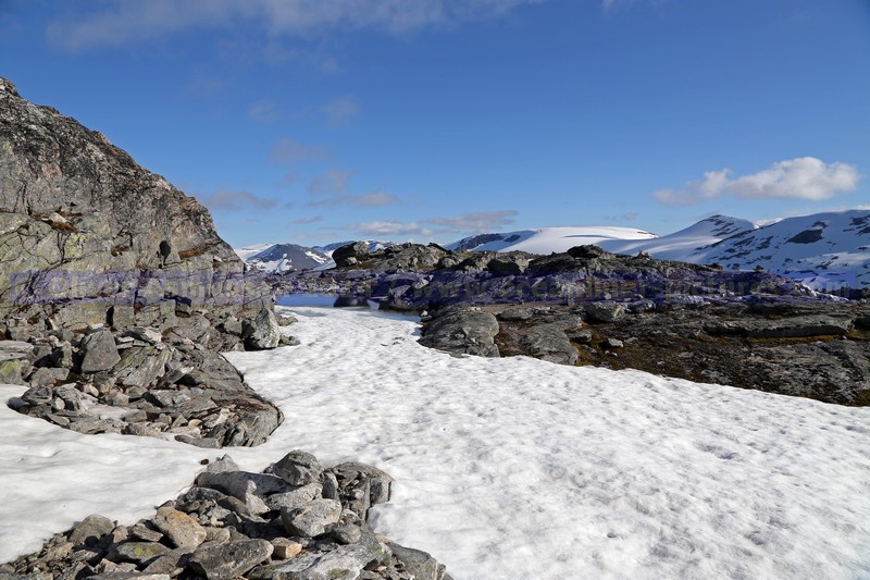 auf dem Dalsnibba mit Blick in Richtung Geirangertal