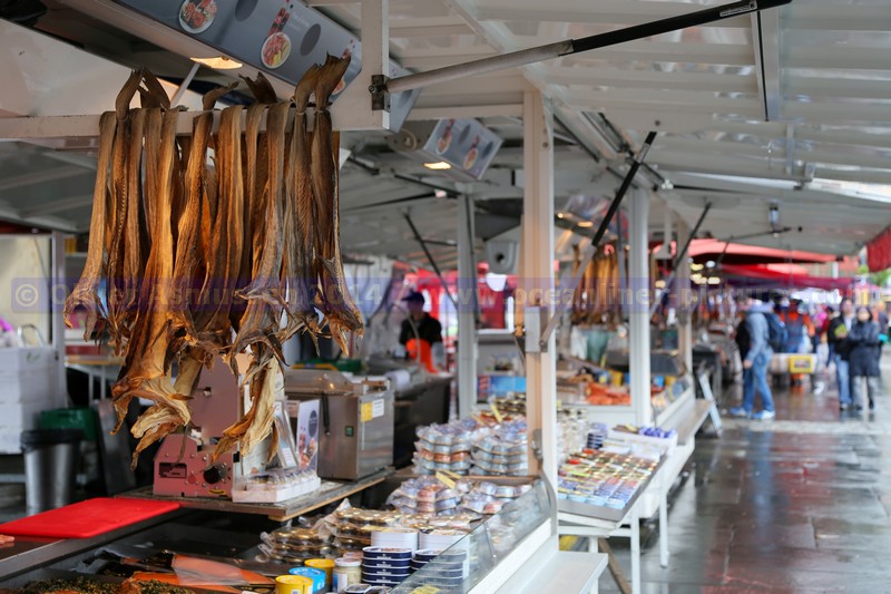 auf dem Fischmarkt in Bergen auf dem Fischmarkt in Bergen