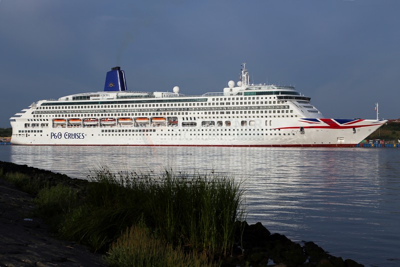 Aurora in Travemuende am 24.07.2015 Aurora in Travemuende am 24.07.2015
