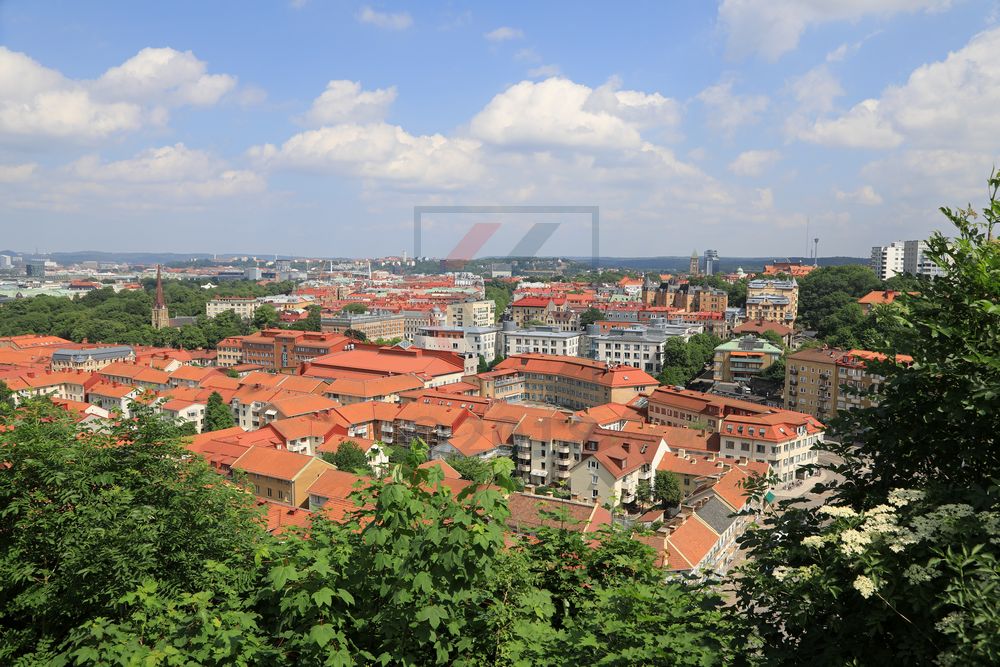 Ausblick von der Skansen Kronan Festung in Göteborg