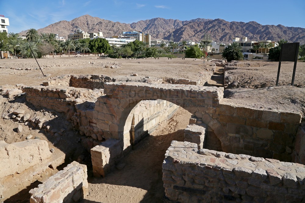 Ausgrabungen historische Stadt Ayla in Aqaba Jordanien Ausgrabungen historische Stadt Ayla in Aqaba Jordanien