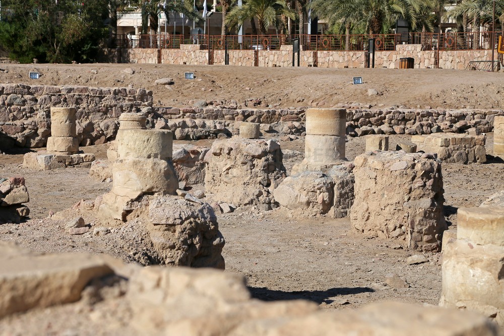 Ausgrabungen Stadt Ayla in Aqaba Jordanien Ausgrabungen Stadt Ayla in Aqaba Jordanien