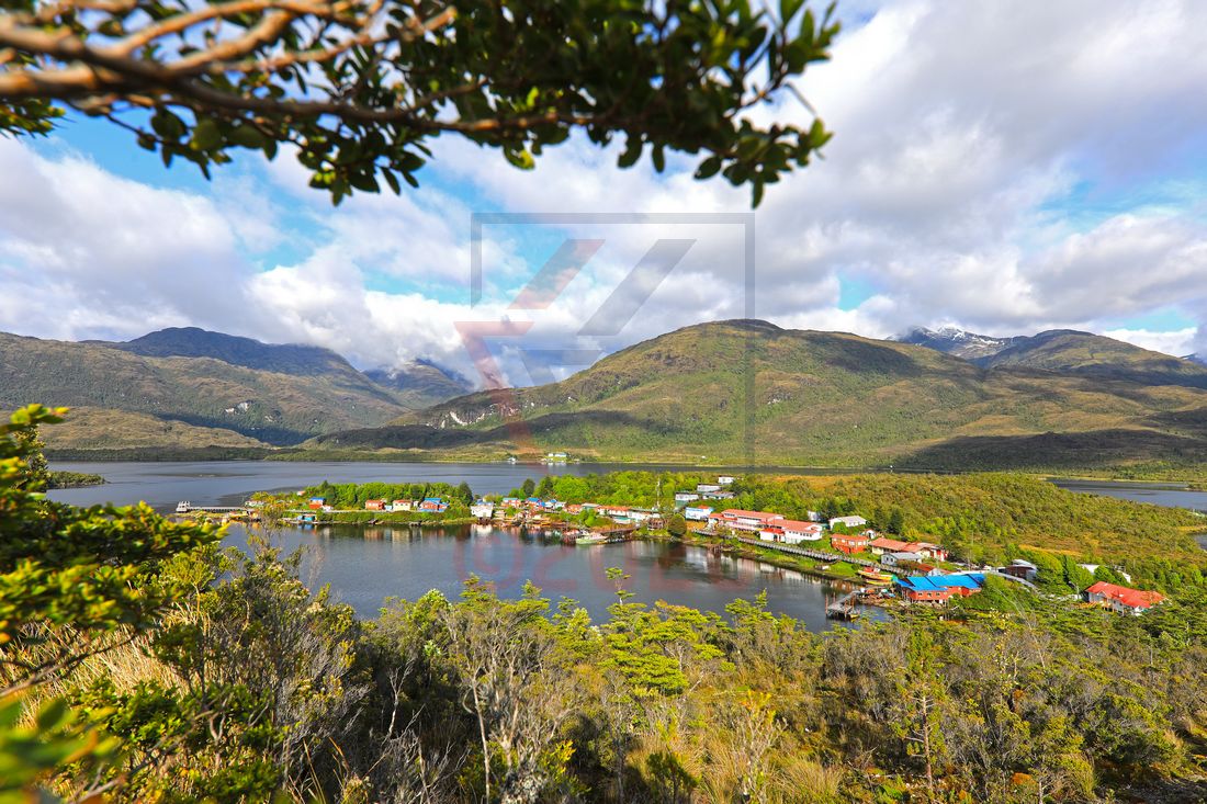 Aussichtspunkt in Puerto Eden, Chile