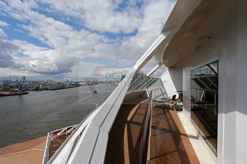 Balkon Royal Suite Deck 16 MSC Splendida