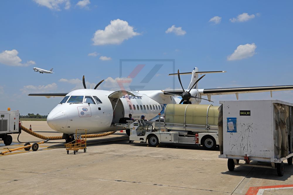 Bangkok Air ATR 72 in Siem Reap