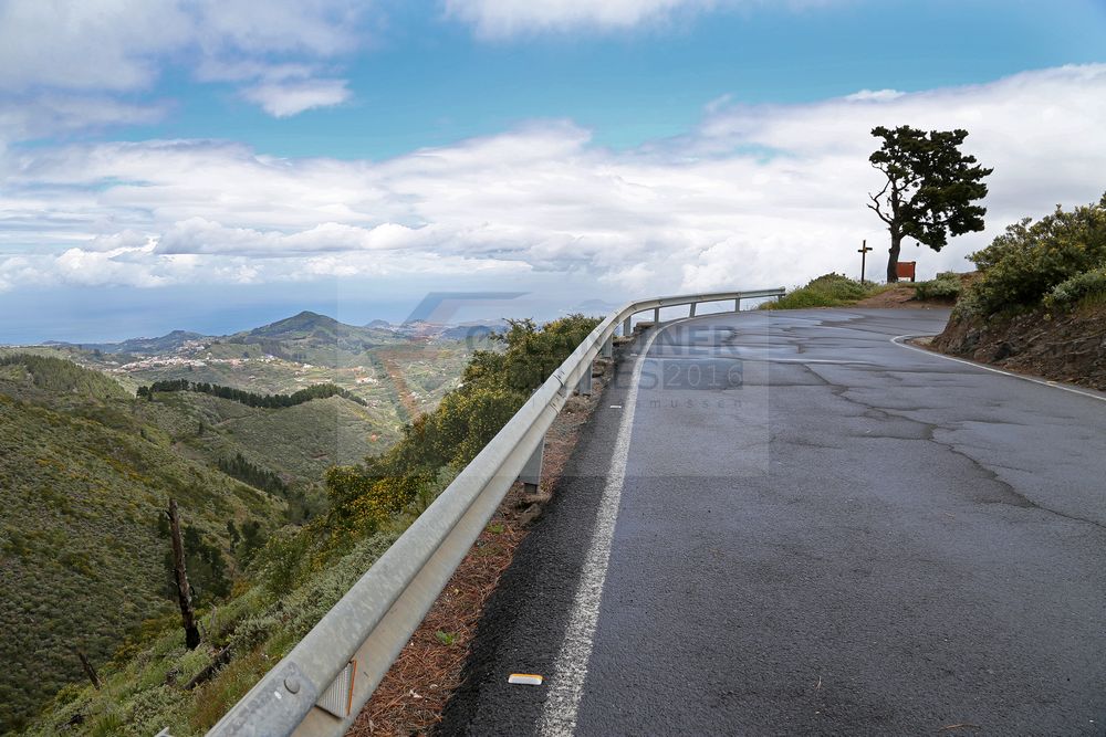 Bergstraßen bei Las Cumbres auf Gran Canaria