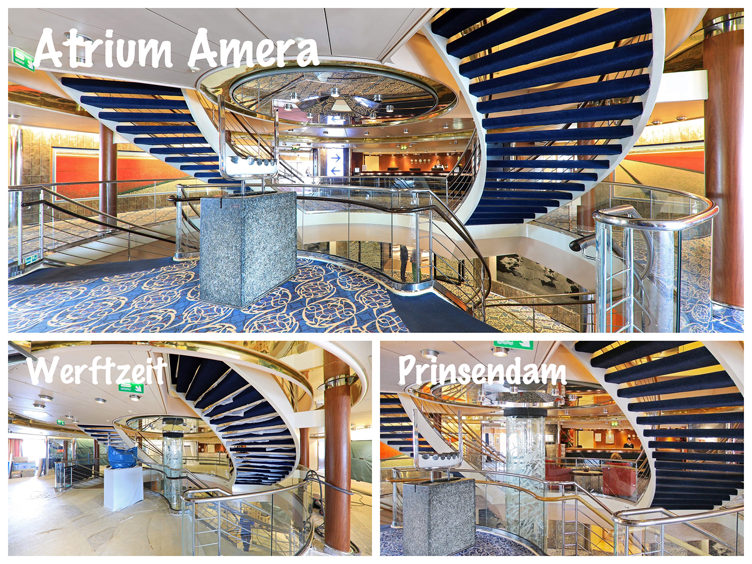 Bild 12 Lobby Prinsendam und Amera Bild 12 Lobby Prinsendam und Amera