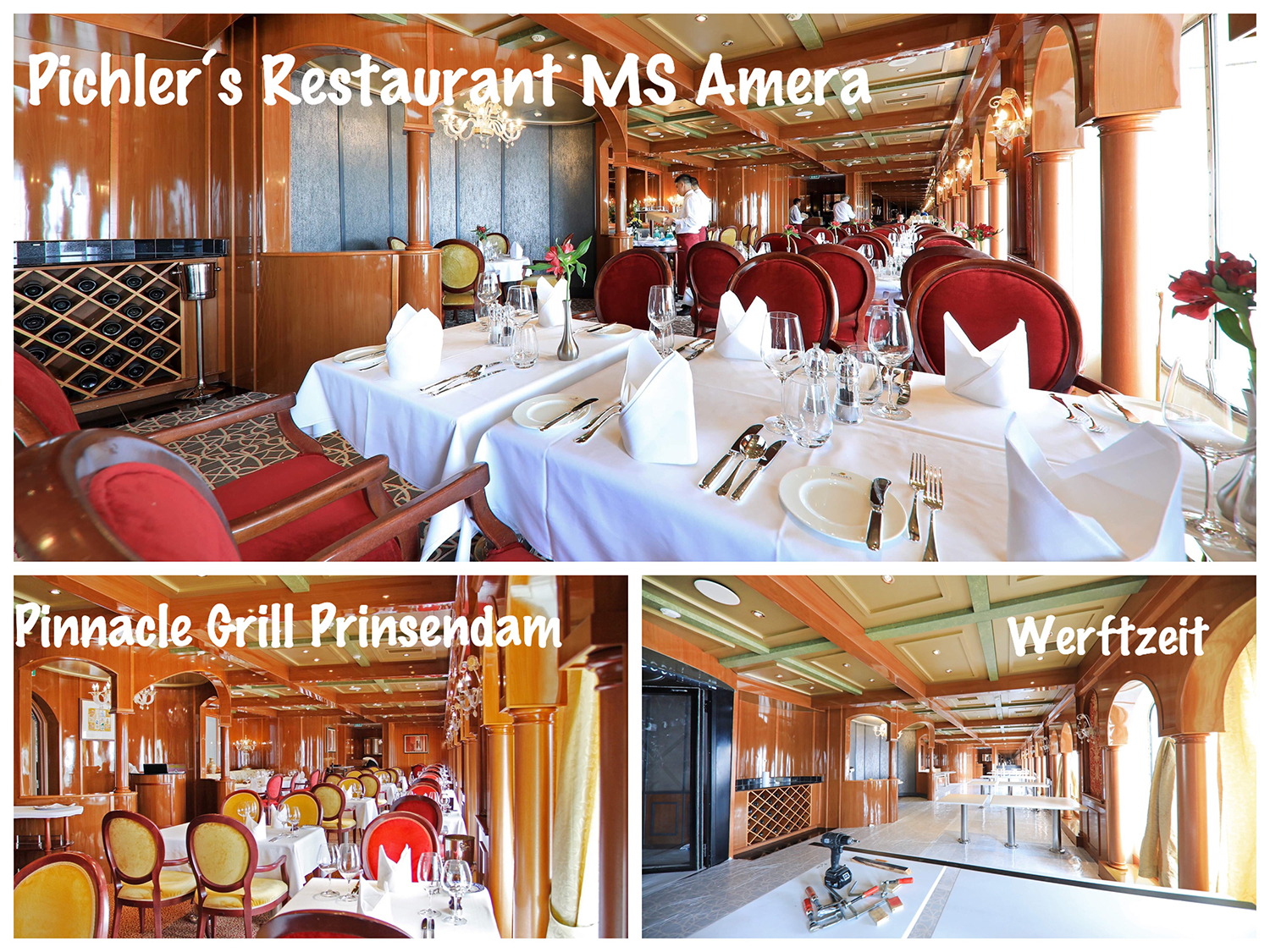 Bild 18 Pinnacle Grill wird zu Pichler´s Restaurant MS Amera Bild 18 Pinnacle Grill wird zu Pichler´s Restaurant MS Amera