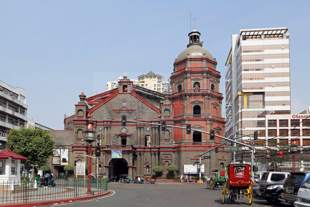 Binondo Kathedrale Manila 14.02.2016