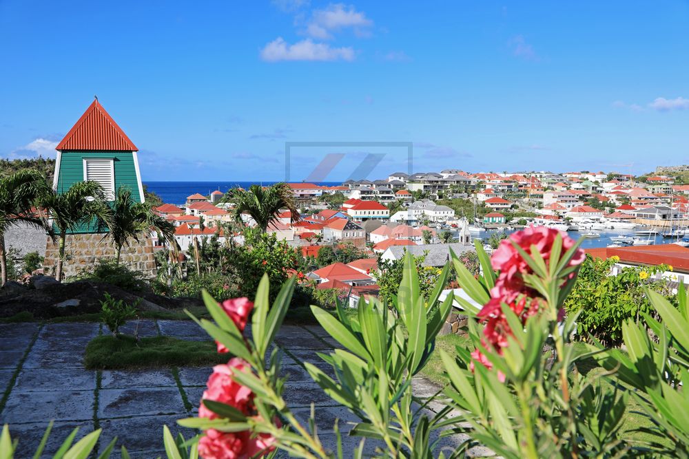 Blick auf Gustavia, St. Barth