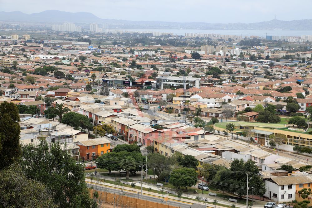 Blick auf La Serena Chile
