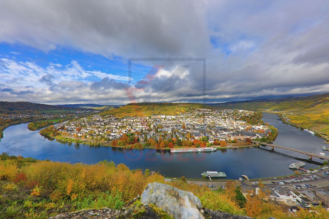 Blick auf Lady Diletta in Bernkastel-Kues