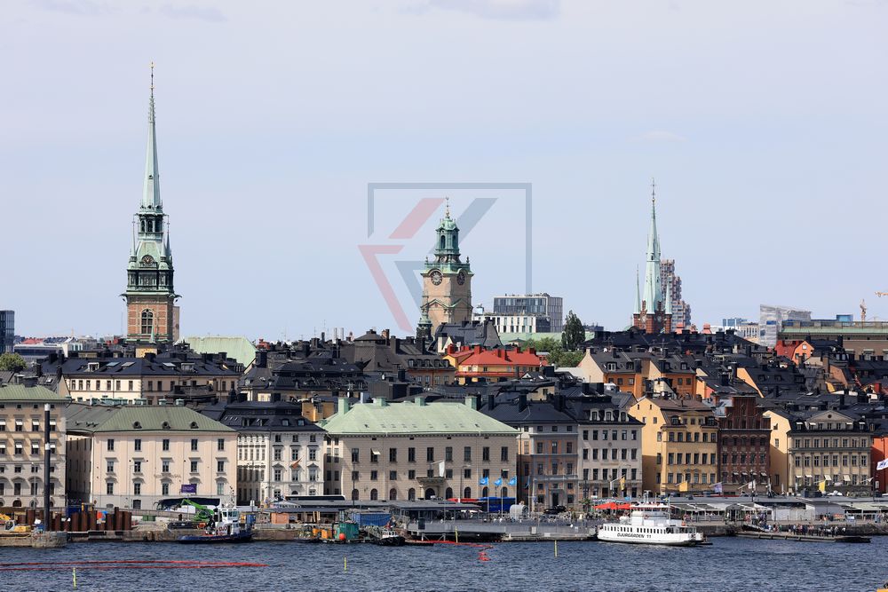 Blick auf Stockholm