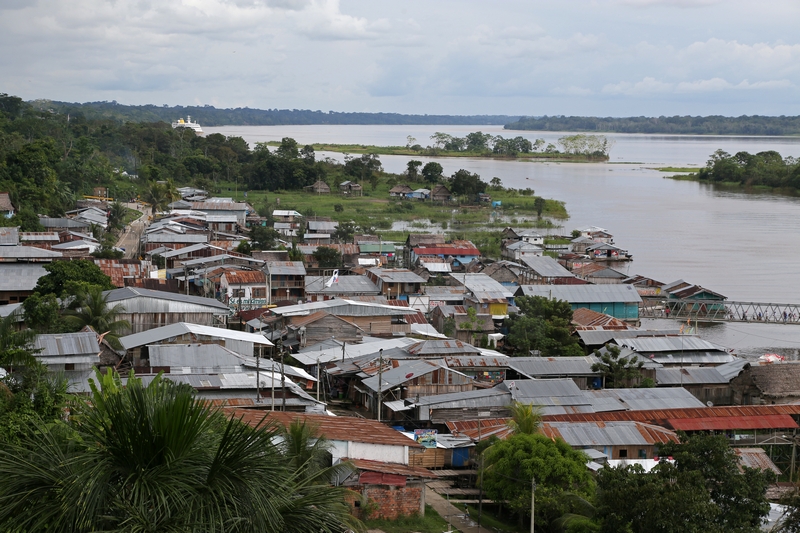 Blick vom Aussichtsturm des Malers Grippa in Pevas 07.01.2015 Blick vom Aussichtsturm des Malers Grippa in Pevas 07.01.2015