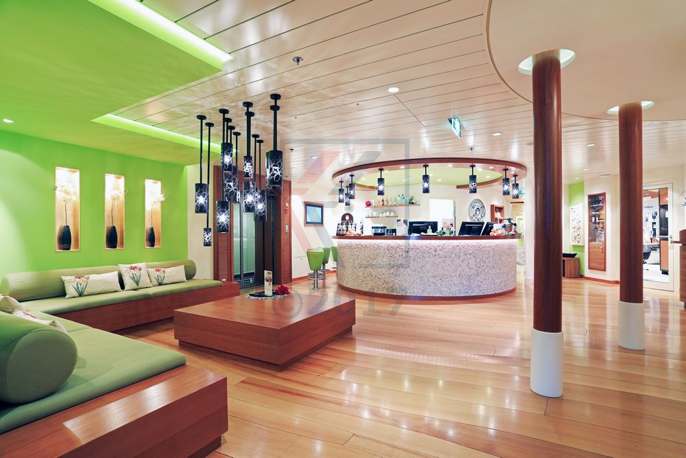 Body and Soul Bar und Rezeption AIDAmar