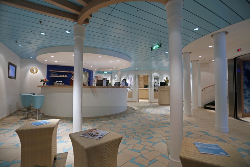 Body and Soul Spa Empfang AIDAsol Body and Soul Spa Empfang AIDAsol