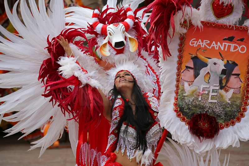 Boi Bumba Show in Parintins am 14.01.2015 Boi Bumba Show in Parintins am 14.01.2015