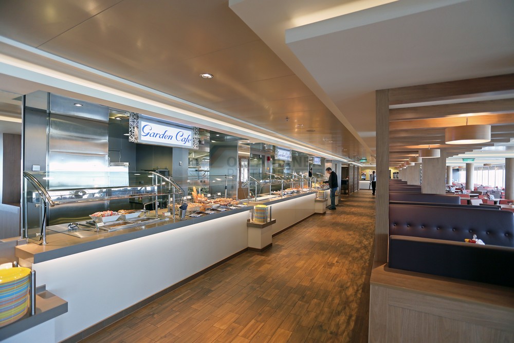Buffetstationen Garden Cafe Norwegian Escape