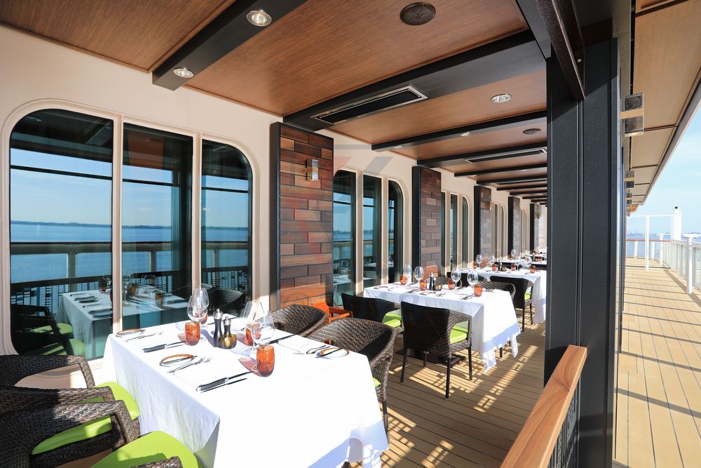 Cagney´s Steakhouse Aussenbereich Norwegian Bliss