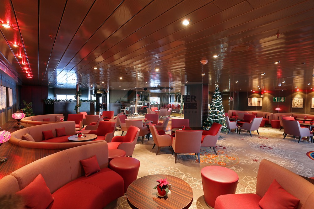 Casablanca Bar MS Albatros nach Renovierung 23.12.2015