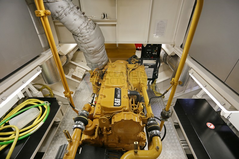 Caterpillar Hilfsmotor MS Ariana Maschinenraum