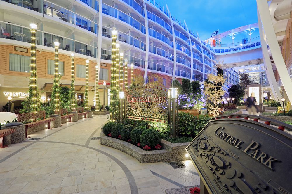 Central Park am Abend Symphony of the Seas