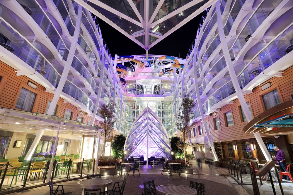 Central Park bei Nacht Symphony of the Seas