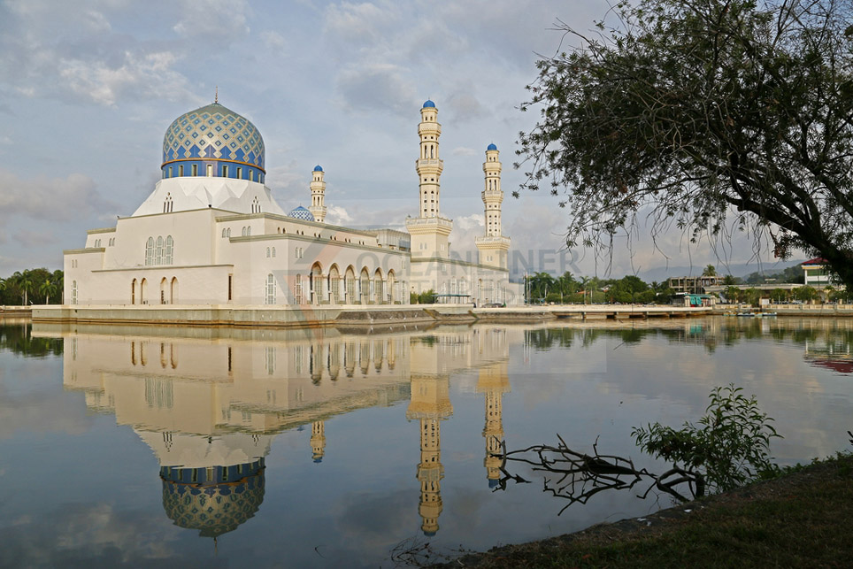 City Moschee in Kota Kinabalu 17.02.2016