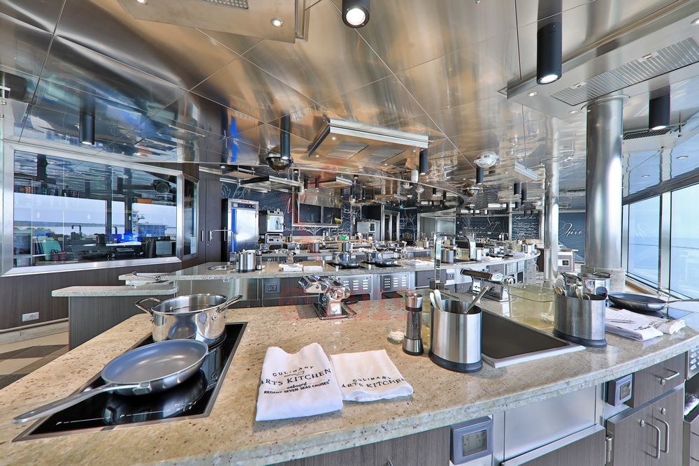 Culinary Arts Kitchen Seven Seas Explorer